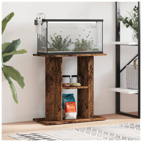 Aquarium stand smoked oak - smoked,