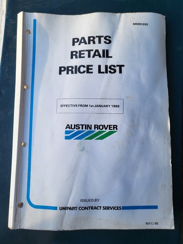 Austin rover parts retail - parts,