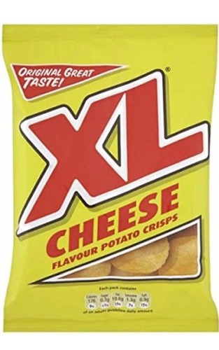 Cheese crisps 32 - crisps, 16