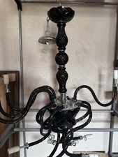 Large 12 Arm Black Chandelier
