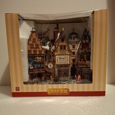 Lemax Essex Street Facade Wintergarten Lane lighted Building Boxed 