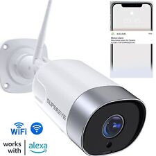 Outdoor Security Camera  1080P Wifi IP CCTV Motion Detection Phone Alert Alexa