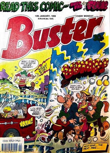 Buster comic vintage 1990s - comic,