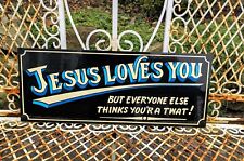 Hand Painted Art Sign Local Artist  - Delivery Available 