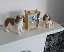 VINTAGE PRESIDENT BRASS GERMAN CARRIAGE CLOCK  WORKING KIENZLE MOVEMENT.12x9x6CM