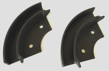 Pair Tambour door Track Corners, 10mm / Caravan / Roller Door/ Campervan