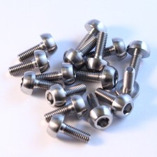 VFR750R RC30 TITANIUM FORGED front disc bolts x 12 NSR250 MC28