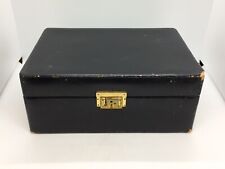 Vintage Black Leather