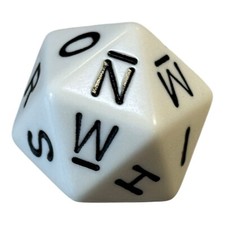 Original Scattergories Letter Dice Spare Replacement Official Hasbro MB Games