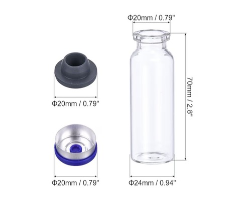 20ml glass vial - 20ml,