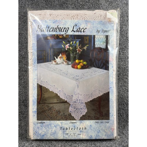 Vintage vynet battenburg lace - vintage,