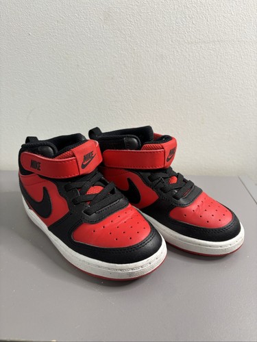 Nike kids red black - nike, mid-top