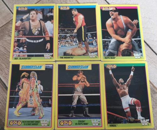 Wwf gold series merlin trading - gold,