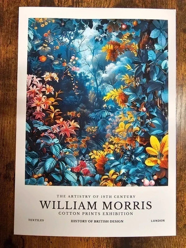 Size william morris print - william,