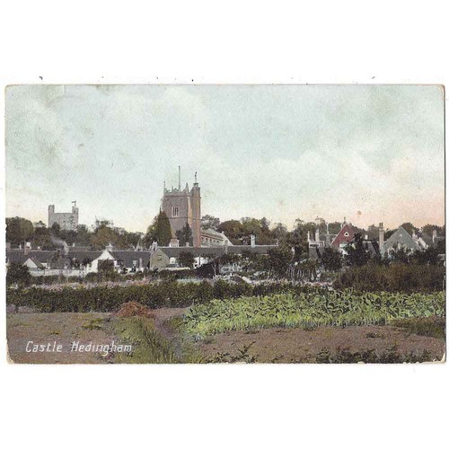 Castle hedingham essex - hedingham, view