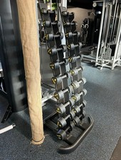 ZIVA 1-10KG Dumbbells Weights Set Dumbbell Storage Rack Commercial Gym Equipment