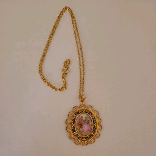 Vintage damascene porcelain - vintage,