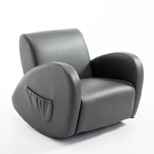 Qaba leather kids sofa - pu,