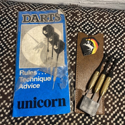 Vintage unicorn darts set 3 - unicorn,