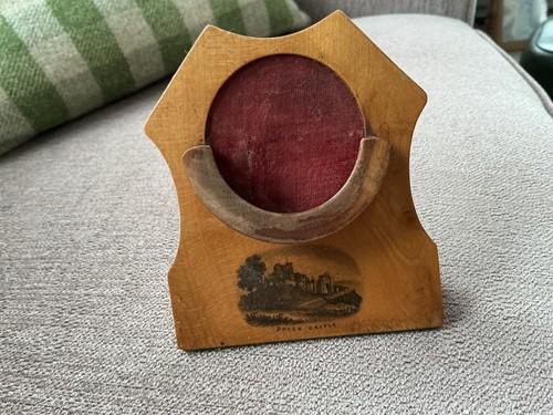 Mauchline transferware pocket - mauchline,