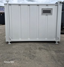 12ft x 8ft White 2 + 1 Exceptional Toilet Block