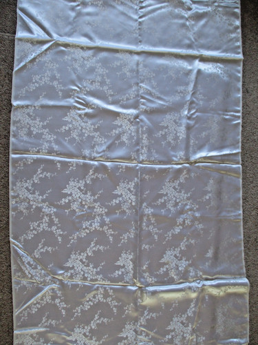 Chinese brocade fabric blossom - fabric,