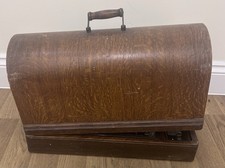 Vintage  Victoria sewing machine, likely manufactured by the Singer company.