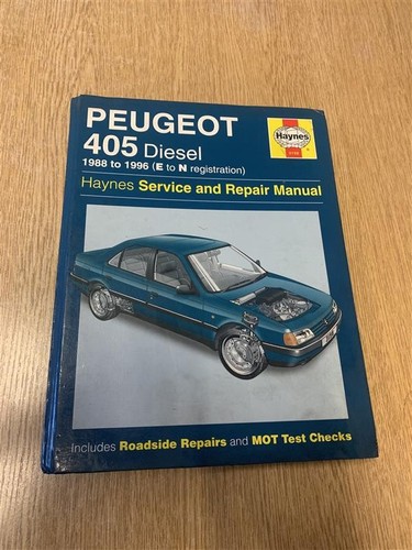 Peugeot 405 diesel haynes - peugeot,