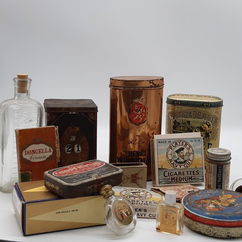 Vintage advertising tins - advertising, &