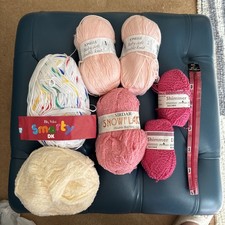 Bundle of Knitting Wool/Yarn, Pinks, Sirdar, John Lewis