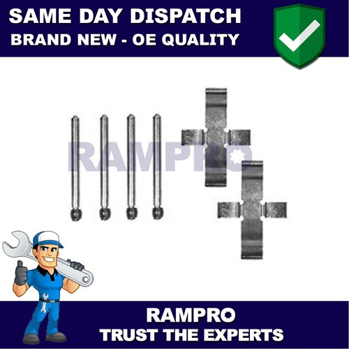 Rampro front rear brake - front, pads