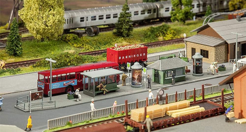 Faller 120207 bus tram - bus/tram, stop
