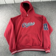 Childish Hoodie Mens Large Red