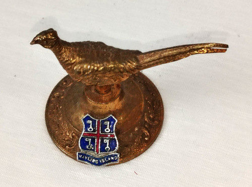 Pheasant car mascot - mascot, radiator