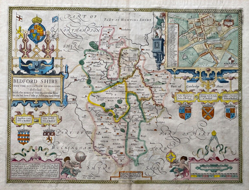 1610 antique rare map - 1610, &