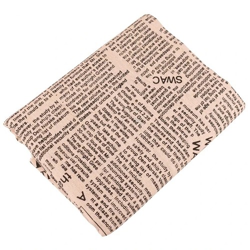 English newspaper print cotton - english,