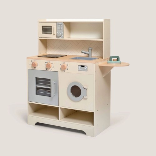 Wooden kids play kitchen - wooden,