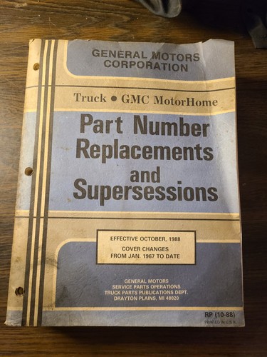 October 1988 truck - october, gm