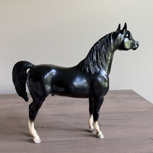 Breyer bhr black horse - bhr, ranch