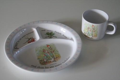 Peter rabbit vintage cup and - vintage,