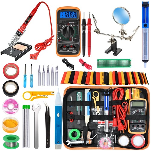 Soldering iron kit - soldering, lcd