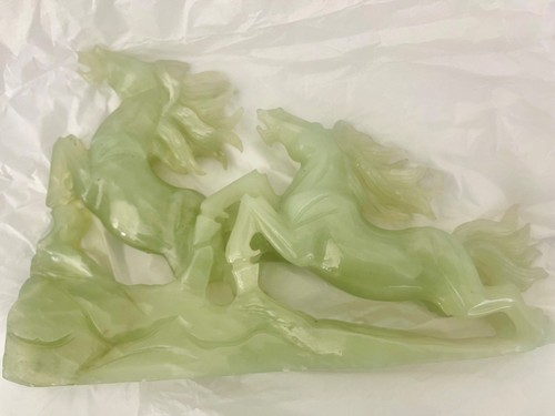 Chinese nephrite jade - nephrite, horse