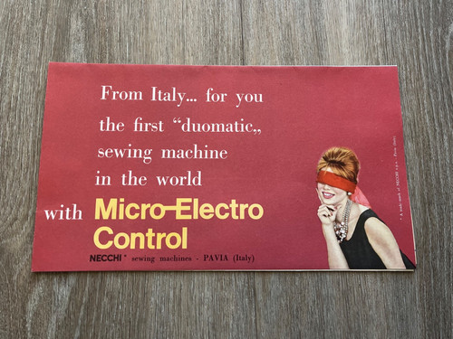 Large 1950s fold out - out, brochure