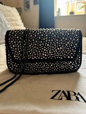 Zara black studded - black, mini