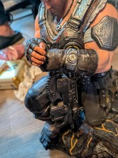 Gears of War 3 Epic Edition Statue Marcus Fenix Collectible With All Accessories