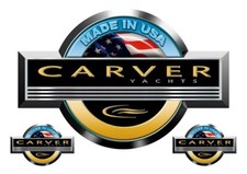 Carver boat stickers - 3,
