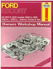 FORD ESCORT MK1 1100 1300 SALOON ESTATE VAN 1968-74 REPAIR MANUAL *VGC HARDBACK*