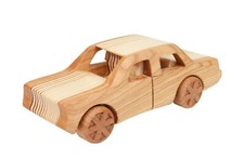 Wooden Car Toy - Fiat 125p