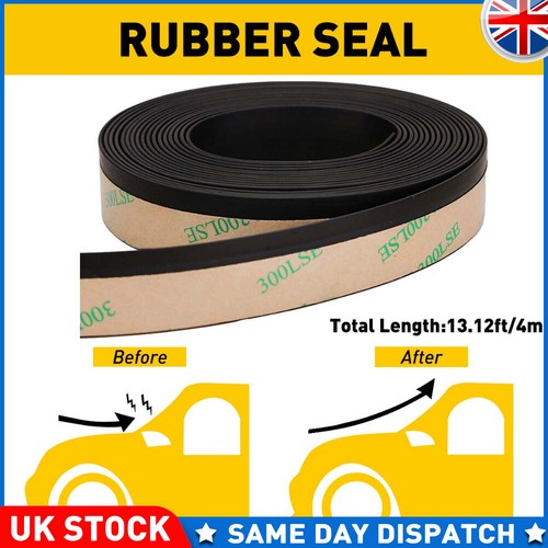 Rubber car seal edge strip - 4m,