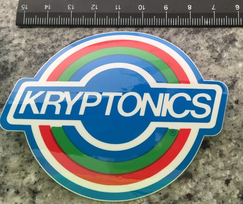 Kryptonics vintage sticker - vintage,